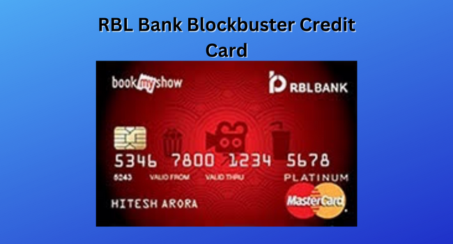 RBL Bank Blockbuster Credit Card