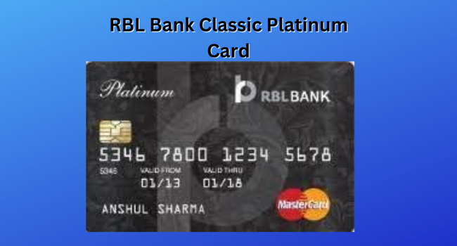 RBL Bank Classic Platinum Card