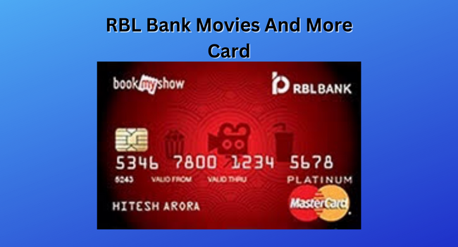 RBL Bank Movies And More Card