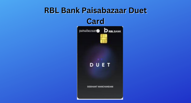 RBL Bank Paisabazaar Duet Card